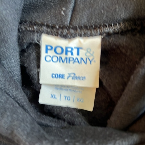 Hoodie Pullover Come Together Black Port &Co. Unisex - Picture 6 of 11